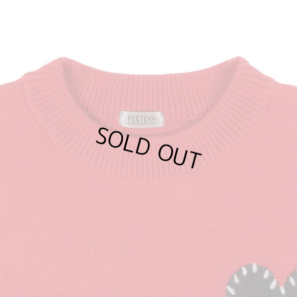 画像3: PeeTee. (ピーティー) “HEART STITCH LOOSE KNIT” (3)