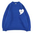 画像1: PeeTee. (ピーティー) “HEART STITCH LOOSE KNIT” (1)