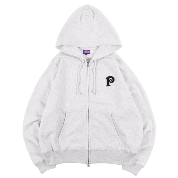 画像1: PeeTee. (ピーティー) “PEE LOGO BOX ZIP HOODIE” (1)