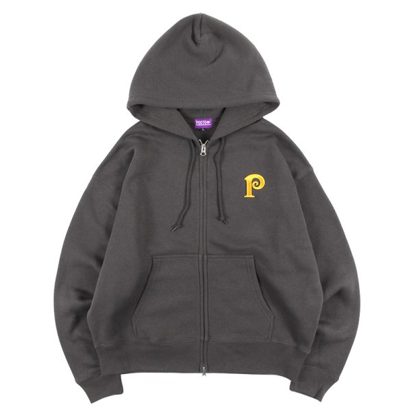 画像1: PeeTee. (ピーティー) “PEE LOGO BOX ZIP HOODIE” (1)
