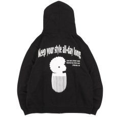 画像3: PeeTee. (ピーティー) “KEEP YOUR STYLE LIGHT ZIP HOODIE” (3)