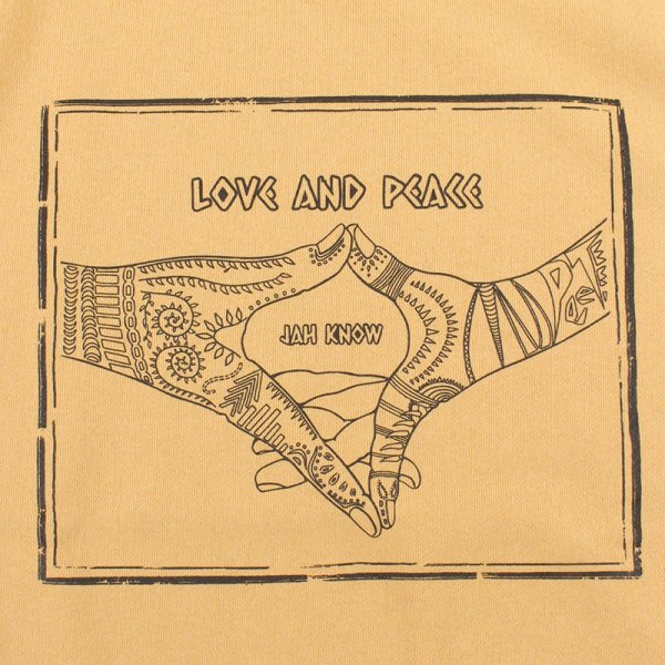 画像4: PeeTee. (ピーティー) “LOVE AND PEACE LIGHT CREW SWEAT” (4)