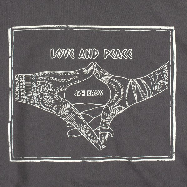 画像4: PeeTee. (ピーティー) “LOVE AND PEACE LIGHT HOODIE” (4)