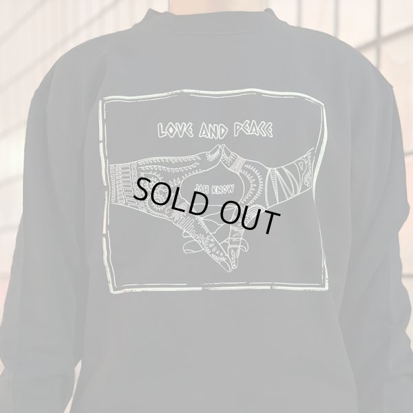 画像12: PeeTee. (ピーティー) “LOVE AND PEACE LIGHT CREW SWEAT” (12)