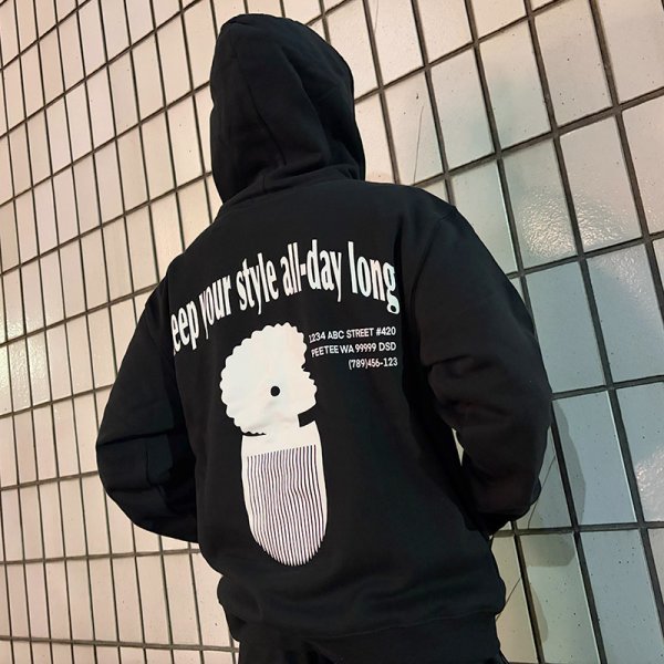 画像14: PeeTee. (ピーティー) “KEEP YOUR STYLE LIGHT ZIP HOODIE” (14)