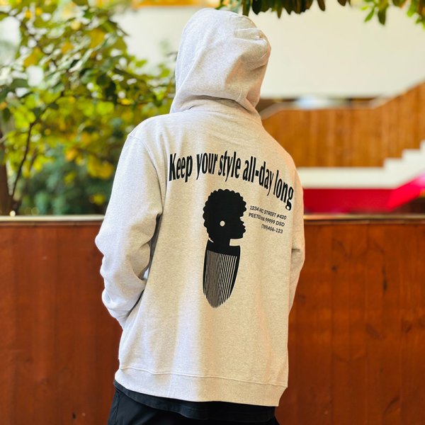 画像14: PeeTee. (ピーティー) “KEEP YOUR STYLE LIGHT ZIP HOODIE” (14)