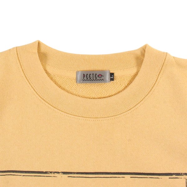 画像3: PeeTee. (ピーティー) “LOVE AND PEACE LIGHT CREW SWEAT” (3)