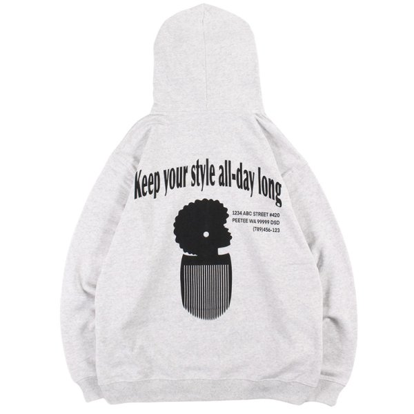 画像3: PeeTee. (ピーティー) “KEEP YOUR STYLE LIGHT ZIP HOODIE” (3)