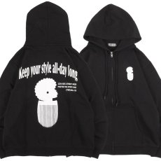 画像1: PeeTee. (ピーティー) “KEEP YOUR STYLE LIGHT ZIP HOODIE” (1)