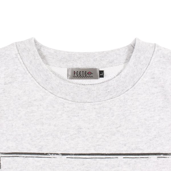 画像3: PeeTee. (ピーティー) “LOVE AND PEACE LIGHT CREW SWEAT” (3)