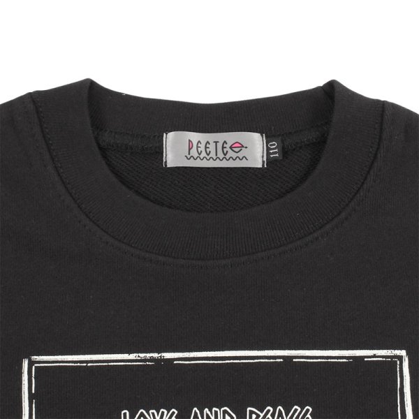画像3: [子供服] PeeTee. (ピーティー) “LOVE AND PEACE KIDS CREWSWEAT” (3)