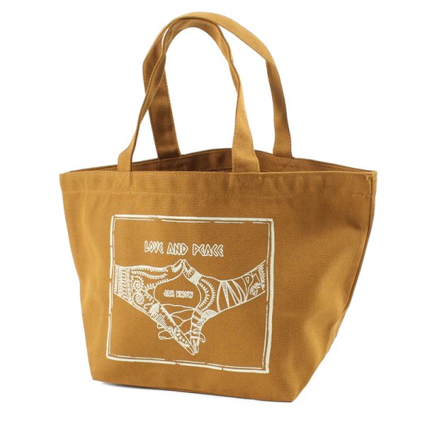 画像1: PeeTee. (ピーティー) “LOVE AND PEACE MINI TOTE” (1)