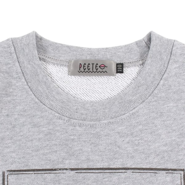 画像3: [子供服] PeeTee. (ピーティー) “LOVE AND PEACE KIDS CREWSWEAT” (3)