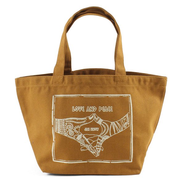 画像2: PeeTee. (ピーティー) “LOVE AND PEACE MINI TOTE” (2)