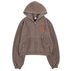 画像1: KINGSIZE（キングサイズ）“PIGMENT ZIP HOODY” (1)