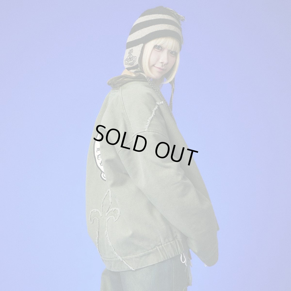 画像17: GALFY(ガルフィー) “百合の紋紋カバーオール” (17)