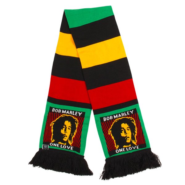 画像2: BOB MARLEY “MARLEY ONE LOVE SCARF / スカーフ・マフラー” (2)
