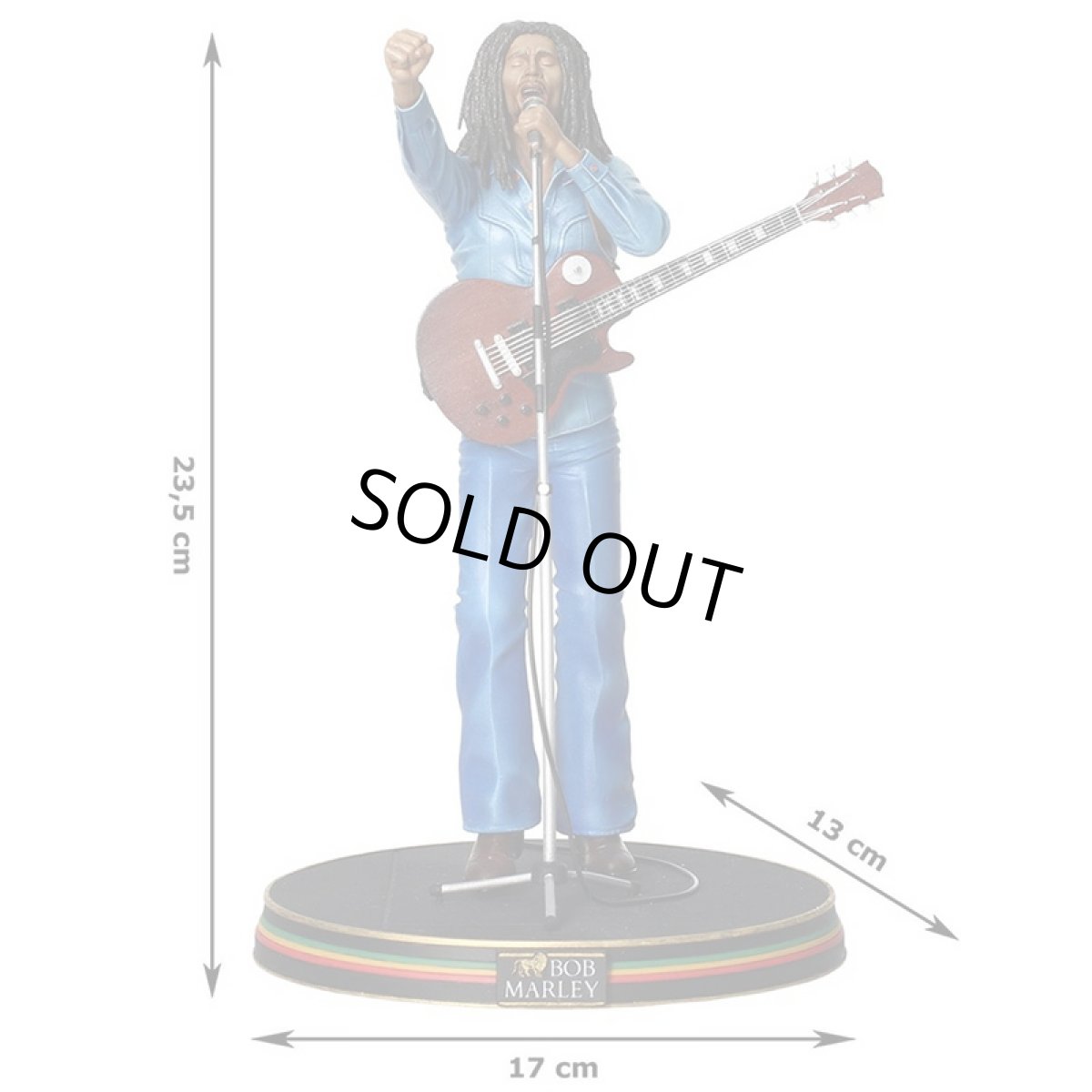 画像9: BOB MARLEY “Live at the Rainbow Theatre 1977 Concert Posed Figure / フィギュア・人形” (9)
