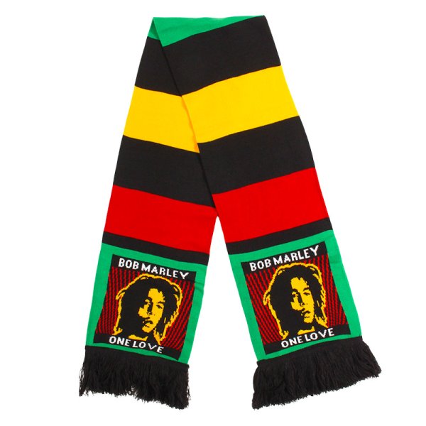 画像1: BOB MARLEY “MARLEY ONE LOVE SCARF / スカーフ・マフラー” (1)
