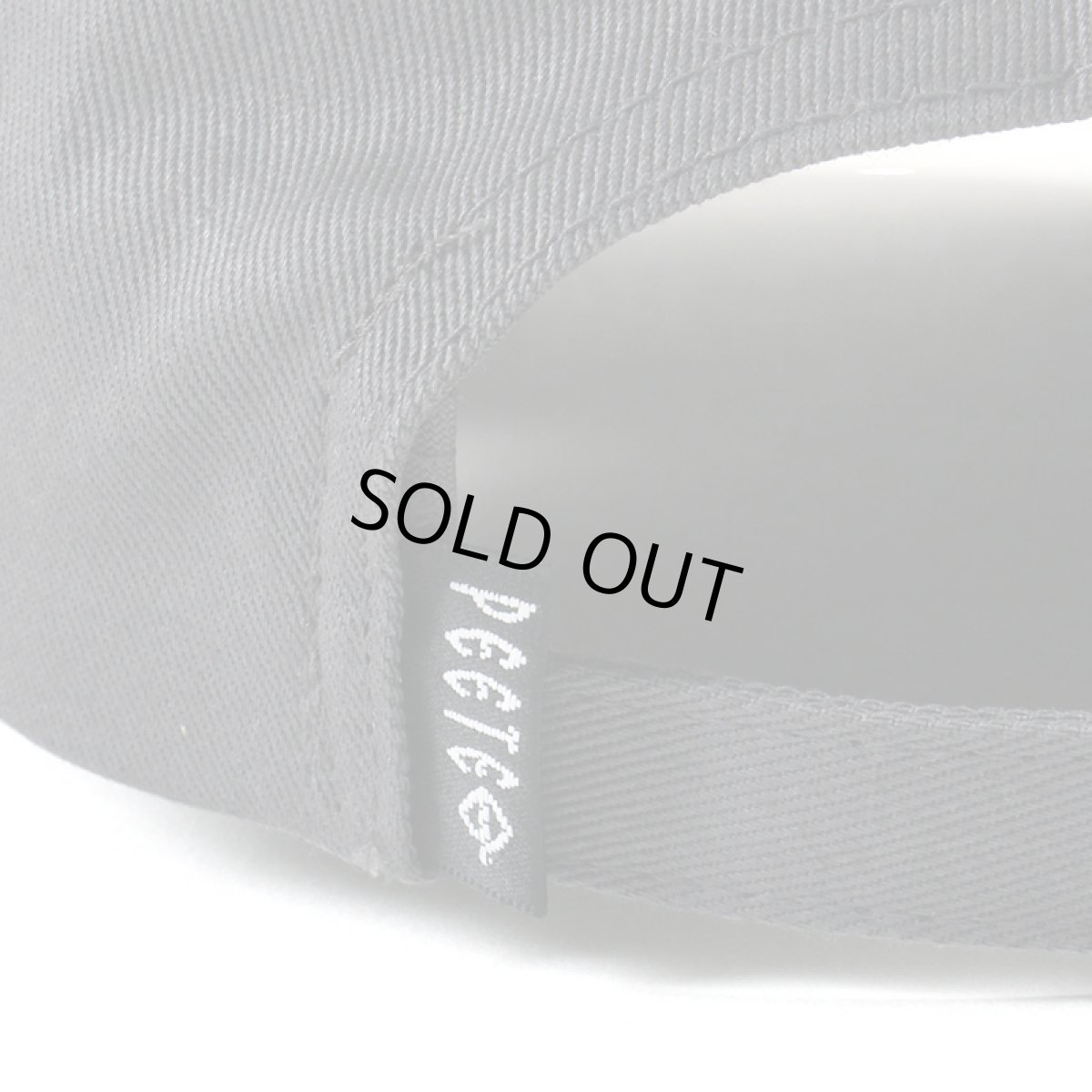 画像10: PeeTee. (ピーティー) “PEE LOGO 6PANEL CAP” (10)