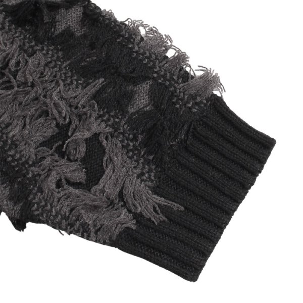 画像9: PeeTee. (ピーティー) “FRINGE JACQUARD KNIT” (9)