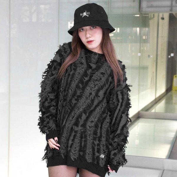画像10: PeeTee. (ピーティー) “FRINGE JACQUARD KNIT” (10)