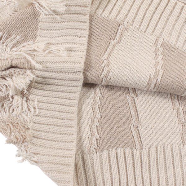 画像7: PeeTee. (ピーティー) “FRINGE JACQUARD KNIT” (7)