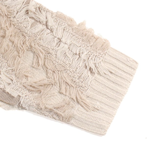 画像9: PeeTee. (ピーティー) “FRINGE JACQUARD KNIT” (9)
