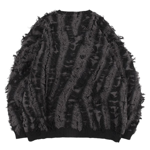 画像2: PeeTee. (ピーティー) “FRINGE JACQUARD KNIT” (2)