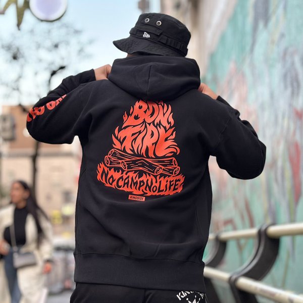 画像15: KINGSIZE（キングサイズ）“BON FIRE HOODY” (15)