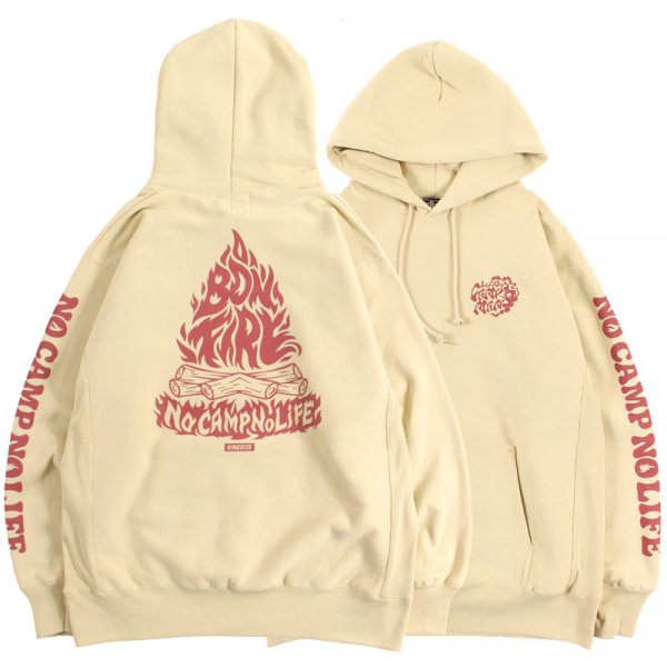 画像1: KINGSIZE（キングサイズ）“BON FIRE HOODY” (1)