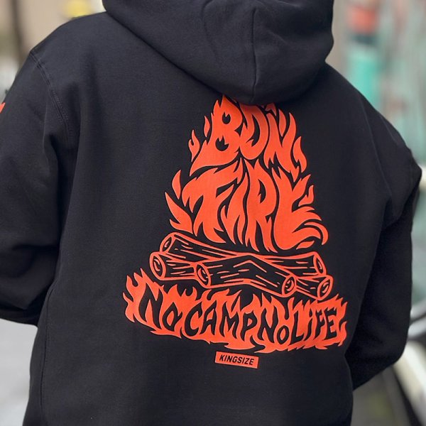 画像18: KINGSIZE（キングサイズ）“BON FIRE HOODY” (18)