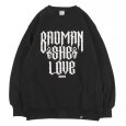 画像1: KINGSIZE（キングサイズ）“BADMAN SHE LOVE CREW SWEAT” (1)