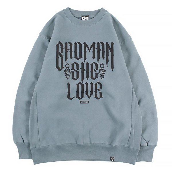 画像1: KINGSIZE（キングサイズ）“BADMAN SHE LOVE CREW SWEAT” (1)