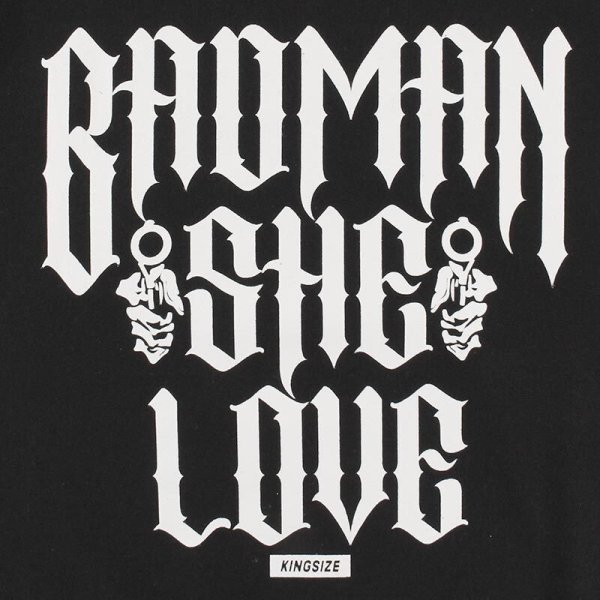 画像4: KINGSIZE（キングサイズ）“BADMAN SHE LOVE CREW SWEAT” (4)