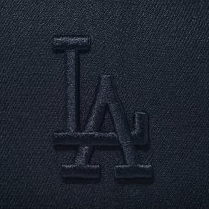 画像4: NEWERA（ニューエラ）“59FIFTY ロサンゼルス・ドジャース ブラック × ブラック” (4)