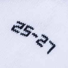 画像6: NEWERA（ニューエラ） “ソックス クルー 2ペア ライン フラッグロゴ エンブロイダリー ブラック/ブルー” (6)