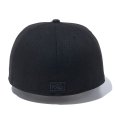 画像2: NEWERA（ニューエラ）“59FIFTY ロサンゼルス・ドジャース ブラック × ブラック” (2)