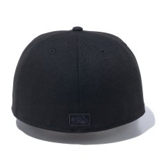 画像2: NEWERA（ニューエラ）“59FIFTY ロサンゼルス・ドジャース ブラック × ブラック” (2)