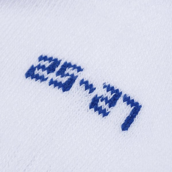 画像11: NEWERA（ニューエラ） “ソックス クルー 2ペア ライン フラッグロゴ エンブロイダリー ブラック/ブルー” (11)