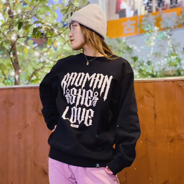 画像10: KINGSIZE（キングサイズ）“BADMAN SHE LOVE CREW SWEAT” (10)