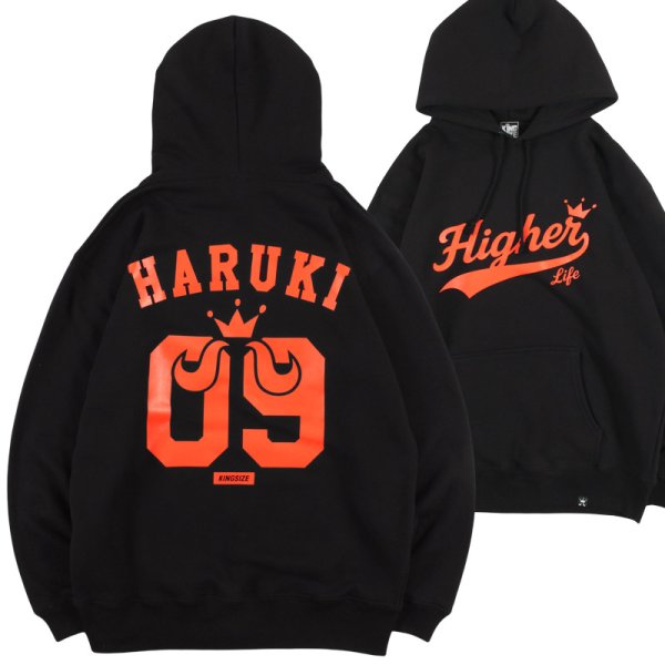 画像1: KINGSIZE（キングサイズ）x 晴輝 “KS / HARUKI HOODY” (1)