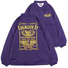 画像1: 【2026.01.22再入荷】KINGSIZE（キングサイズ）“JACK KING COACH JACKET” (1)