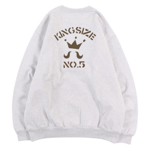 画像3: KINGSIZE（キングサイズ）“No.5 CREW SWEAT” (3)