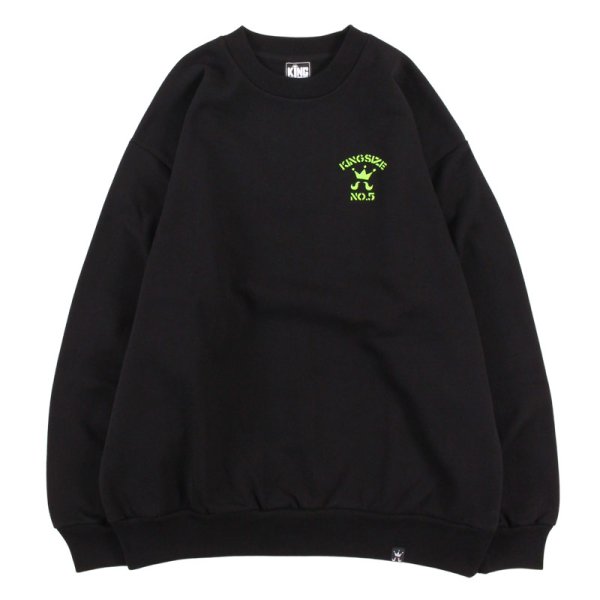 画像2: KINGSIZE（キングサイズ）“No.5 CREW SWEAT” (2)