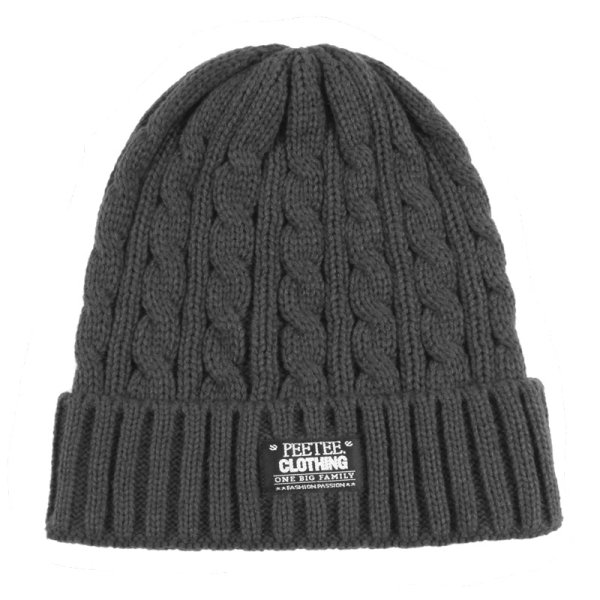 画像1: PeeTee. (ピーティー) “CABLE KNIT CAP” (1)