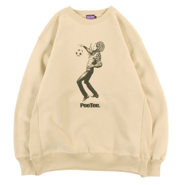 画像1: PeeTee. (ピーティー) “KING CREW SWEAT” (1)