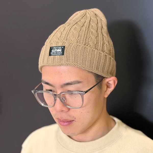 画像6: PeeTee. (ピーティー) “CABLE KNIT CAP” (6)