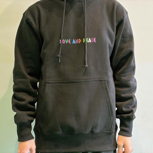 画像15: PeeTee. (ピーティー) “MULTI COLOR LOVE AND PEACE HOODIE” (15)