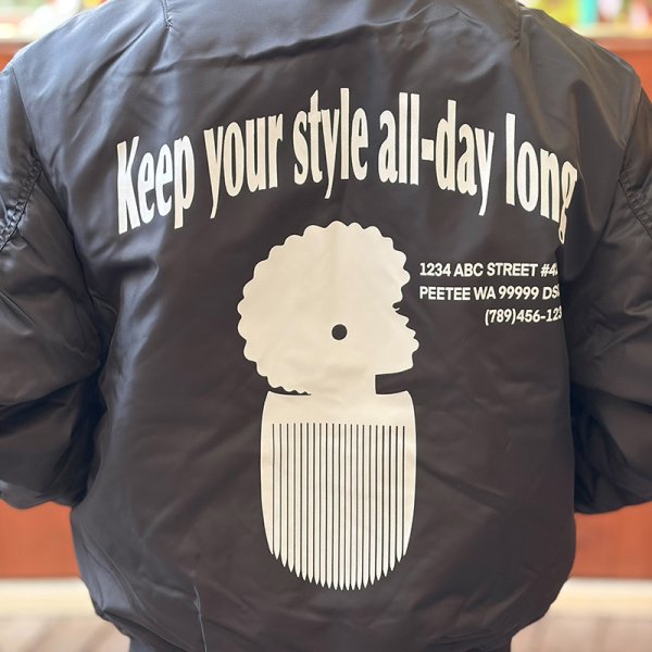 画像19: PeeTee. (ピーティー) “KEEP YOUR STYLE MA-1” (19)